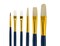 Creative Mark Fundamentals Paint Brush No. 18 Set of 6 - Long Handled For Decorative Arts, Watercolor, Acrylic, Oils, & More! - 12 Pack (72 Pcs)